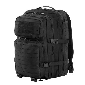 M-Tac - Plecak wojskowy Large Assault Pack Laser Cut - Czarny - 10335002