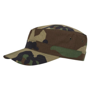 Helikon - Czapka patrolowa Combat Cap - PolyCotton Ripstop - US Woodland - CZ-COM-PR-03