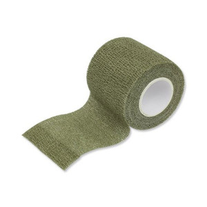 Mil-Tec - Taśma maskująca Self Adhesive Camo Tape - 50 mm - Zielony OD - 15933001