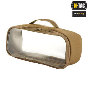 M-Tac - Kieszeń przezroczysta Elite Medium - Średnia - Coyote - 10147005-M