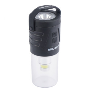 Mil-Tec - Lampa kempingowa Lantern Recharge - Czarna - 15196500