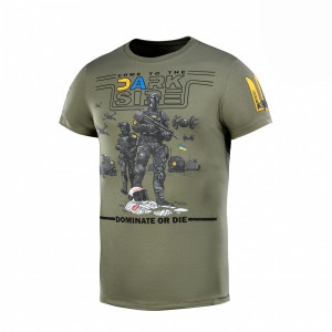 M-Tac - T-shirt UA Side - Bawełna - Oliwkowy - 6746