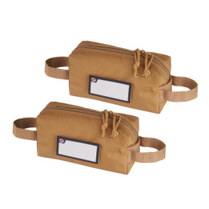 Double Alpha Academy - Organizer Multi-Purpose - 2-Pak - Poliester 600D - FDE