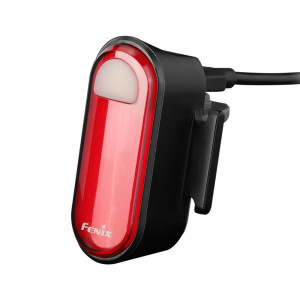 Fenix - Latarka LED rowerowa akumulatorowa USB-C - Czerwona - 400 mAh - BC05R V2.0
