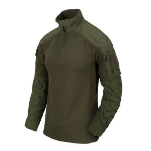 Helikon - Bluza wojskowa MCDU Combat Shirt - NyCo Ripstop - Olive - BL-MCD-NR-02
