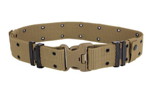 Mil-Tec - Pas wojskowy LC2 z klamrą Duraflex® Cop-Lok® - Coyote Brown - 13312005