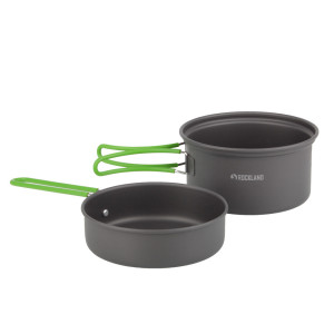 Rockland - Zestaw garnek i patelnia Travel Duo - Aluminium - R240