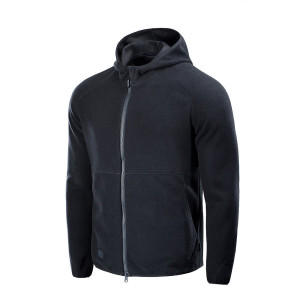 M-Tac - Bluza polarowa z kapturem Lite Microfleece Hoodie - Dark Navy Blue - 20026015