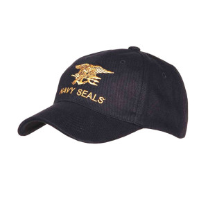 FOSTEX - Czapka z daszkiem Navy Seals - Czarny - 215150-205 Black