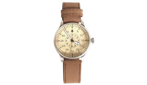 Mil-Tec - Zegarek Army Vintage ME 109 - Brązowy - 15766000