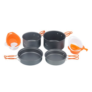 Fire Maple - Menażka turystyczna - Zestaw 4 naczyń - FMC-K7