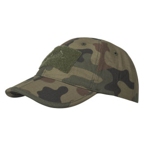 Helikon - Czapka z daszkiem Baseball Foldable Cap - PolyCotton Ripstop - Pantera Leśna - CZ-BBF-PR-04