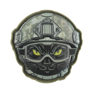 M-Tac - Naszywka Emoji №13 Czarny Kot - PVC 3D - Camo - 51353513