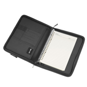 Mil-Tec - Notes z organizerem Hextac Tactical - Średni - Poliester - Czarny - 15986102