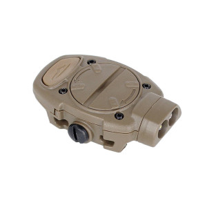 Princeton Tec - Latarka taktyczna SWITCH RAIL - Czerwone/Białe - TAN - SR-3-TAN