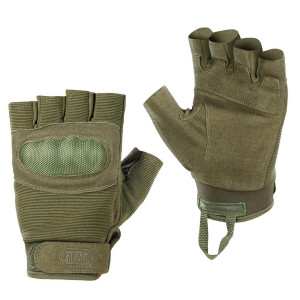 M-Tac - Rękawice taktyczne bez palców Assault Tactical Mk.3 - Oliwkowe - 90213001