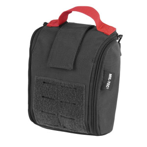Mil-Tec - Apteczka zrywana IFAK Pouch Laser Cut - Czarny - 13491002