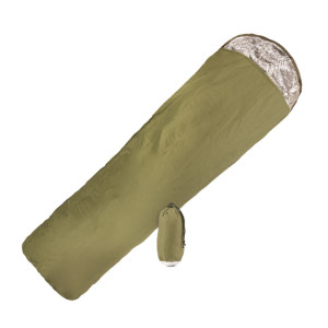 Mil-Tec - Pokrowiec na śpiwór Survival Bivy Bag - Ripstop - Olive Drab - 16024300