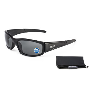 ESS - Okulary balistyczne CDI - Czarne - Polaryzacyjne Mirrored Gray - 740-0529
