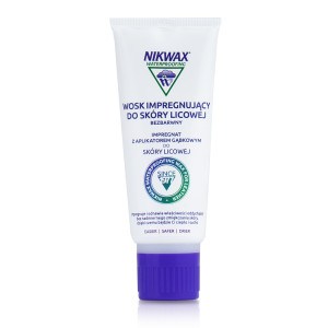 Nikwax - Wosk impregnujący do skóry licowej - 100 ml - Bezbarwny - 4A2