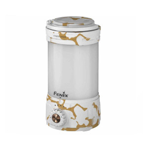 Fenix - Latarka LED kempingowa CL26R Pro - 650 lumenów - 21700 - Biały marmur - CL26R Pro white marb