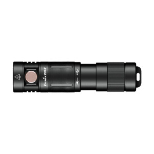Fenix - Latarka LED akumulatorowa / brelok E09R - 600 lumenów - Czarna - 039-485