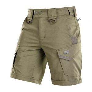 M-Tac - Szorty taktyczne Aggressor - Policotton - Rip-Stop - Dark Olive - 20018048