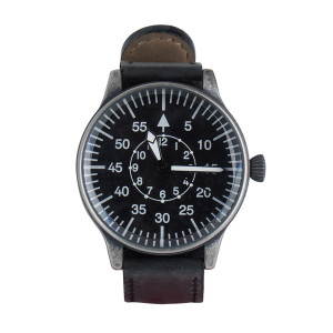 Mil-Tec - Zegarek wojskowy Retro Pilot - Czarny - 15772000