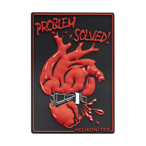 Helikon - Naszywka 3D Problem solved! - PVC - OD-PSD-RB-01