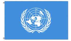 FOSTEX - Flaga - 90x150cm - United Nations - ONZ