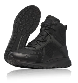 Merrell - Buty taktyczne Jumpstrike Tactical Mid - Comfortbase - Czarne - J007975
