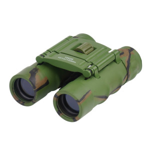 Mil-Tec - Lornetka składana Mini Gen II 10x25 z pokrowcem - Camo - 15702120