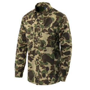 Helikon - Koszula z długim rękawem Defender Mk2 - PolyCotton Ripstop - Duck Hunter - KO-DF2-PR-DH