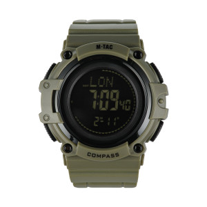 M-Tac - Zegarek taktyczny z kompasem 2233 - Ranger Green - 50010001