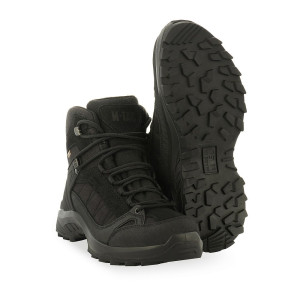 M-Tac - Buty taktyczne za kostkę jesienno-zimowe - Cordura - Czarne - 1JJ143/7TPLV