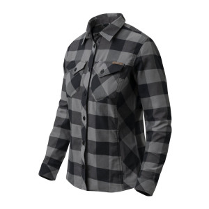 Helikon - Koszula damska Marigold - True Grey Checkered - KO-MWS-NS-PW