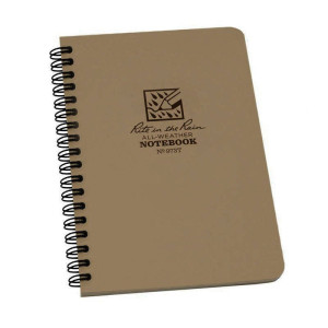 Rite in the Rain - Notatnik wodoodporny - 4 5/8 x 7" - 973T - Tan