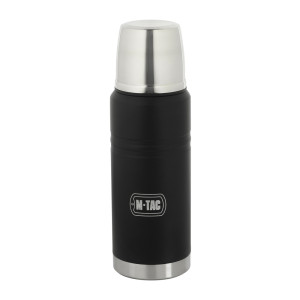 M-Tac - Termos turystyczny - 750 ml - Stal nierdzewna - Czarny - 7719