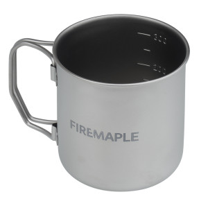 Fire Maple - Kubek turystyczny Alti - 300 ml - Tytanowy