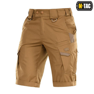 M-Tac - Szorty taktyczne Aggressor Gen.II Flex - Policotton - Coyote Brown - 20014017
