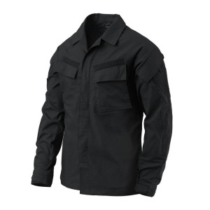 Helikon - Bluza wojskowa Raid - Ripstop - 8 kieszeni - Czarny - BL-RAD-SP-01