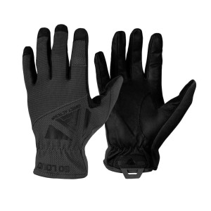 Direct Action - Rękawice Taktyczne Light® - Naturalna skóra - Czarne - GL-LGHT-GLT-BLK