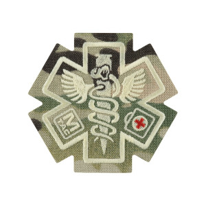 M-Tac - Naszywka medyczna haftowana Paramedic - Multicam - 51432008