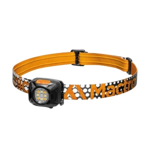 Mactronic - Latarka czołowa Rebel - 400 lm - Pomarańczowy - AHL0061UC