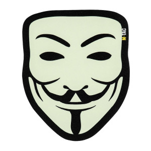 M-Tac - Naszywka Morale Patch Anonymous - Czarny / GID - 51313299