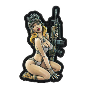 M-Tac - Naszywka Tactical Girl #5 - PVC - 3D - 51461001