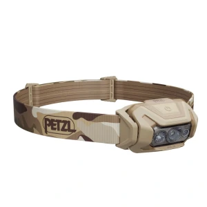 Petzl - Latarka czołowa LED Aria 2 RGB - 450 lm - Hybrid Concept - Camo Pustynny - E070BB01