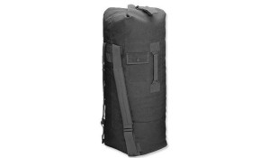Mil-Tec - Worek wojskowy US Style - 75 litrów - Bawełna - Czarny - 13853002