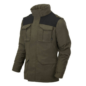 Helikon - Kurtka Covert M65 - Taiga Green / Black - KU-C65-DC-0901A