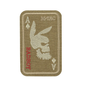 M-Tac - Naszywka Bad Boy - Haft - Coyote - 51390005